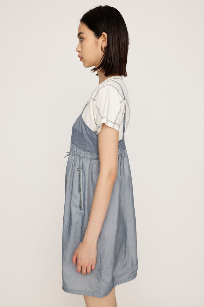 SLY「SHEER CAMI ZIP ドレス」|ワンピース|