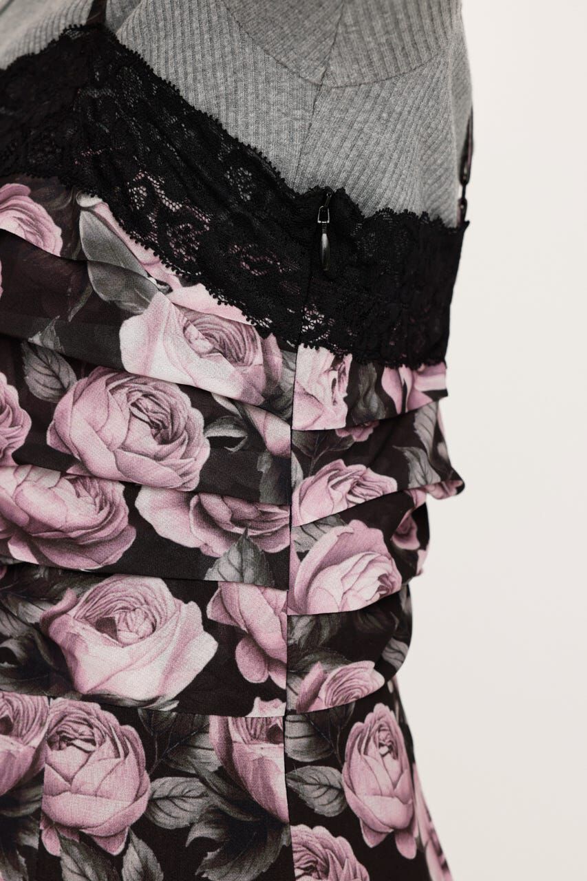 SLY「FLOWER LACE CAMI ショートワンピース」|ワンピース|