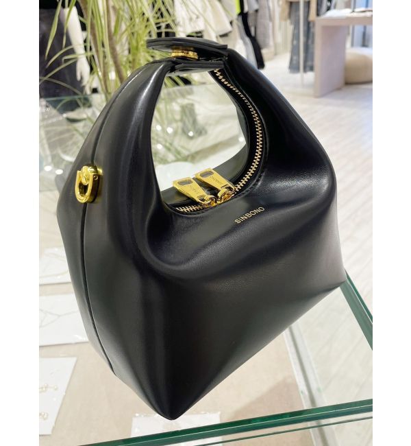 MERCURYDUO「【OUNNOUN】Vienna Top Handle Crossbody Bag」|ハンドバッグ|ブラック