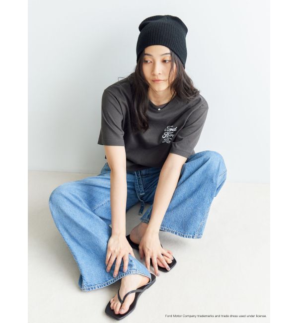 Ungrid「【別注】FordロゴTee」|Tシャツ・カットソー|