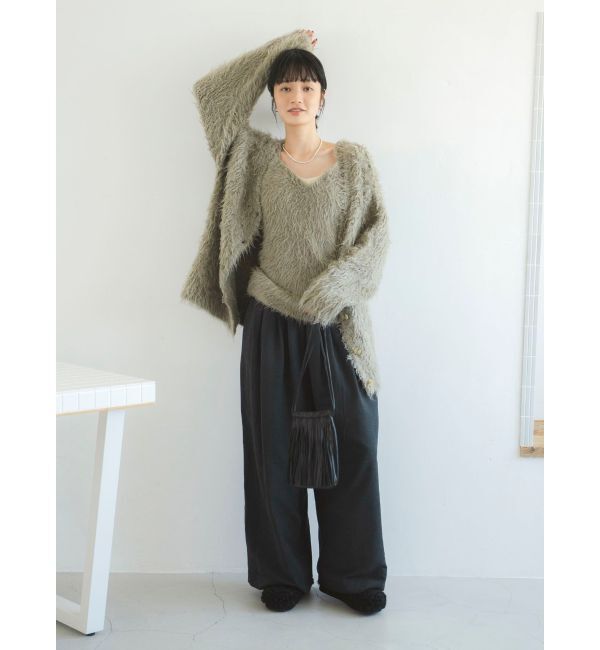 Ungrid「ピーチ起毛ラフパンツ」|その他|