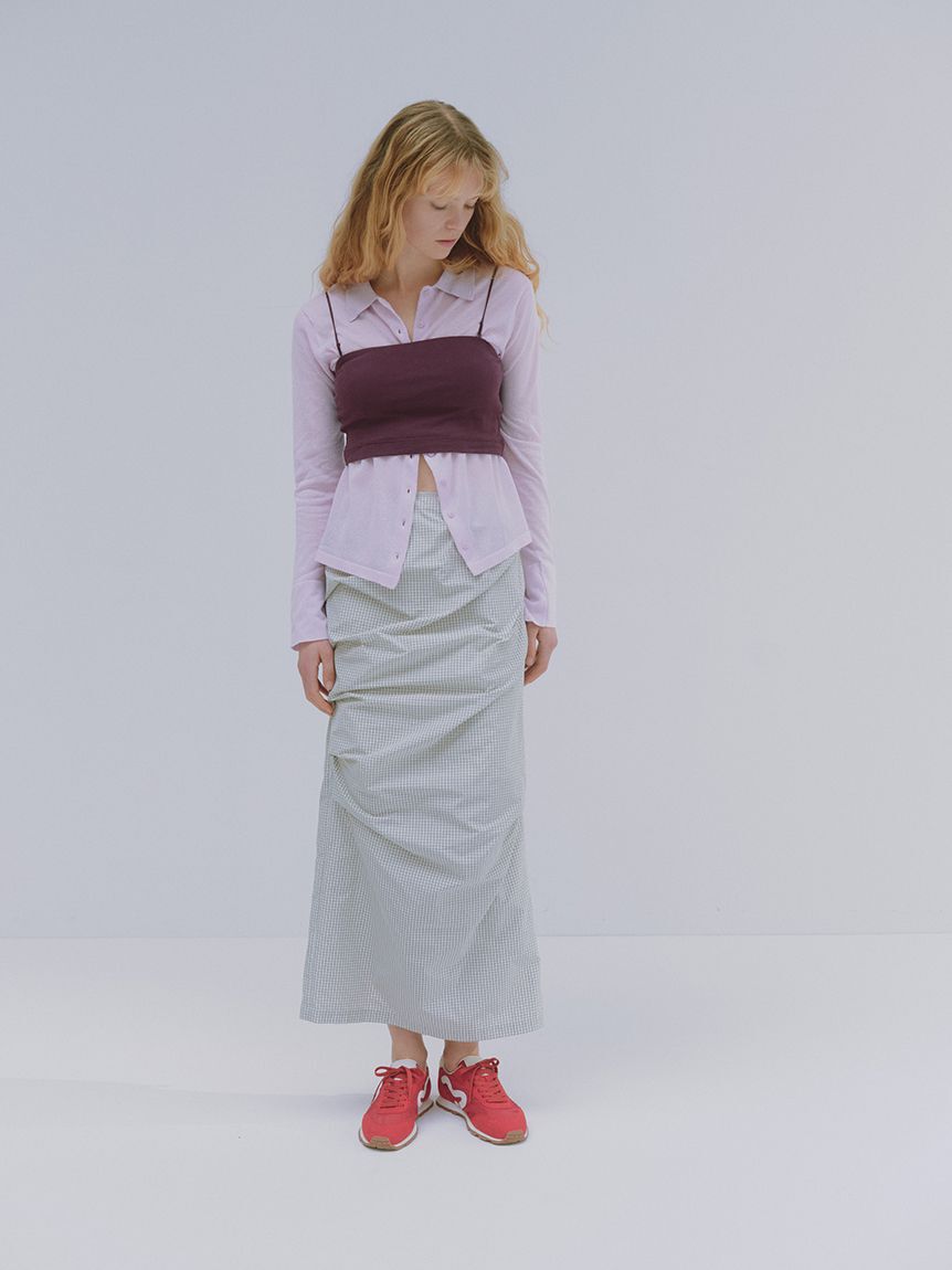 emmi atelier「サイドタックナロースカート/撥水【セットアップ対応】」|スカート|