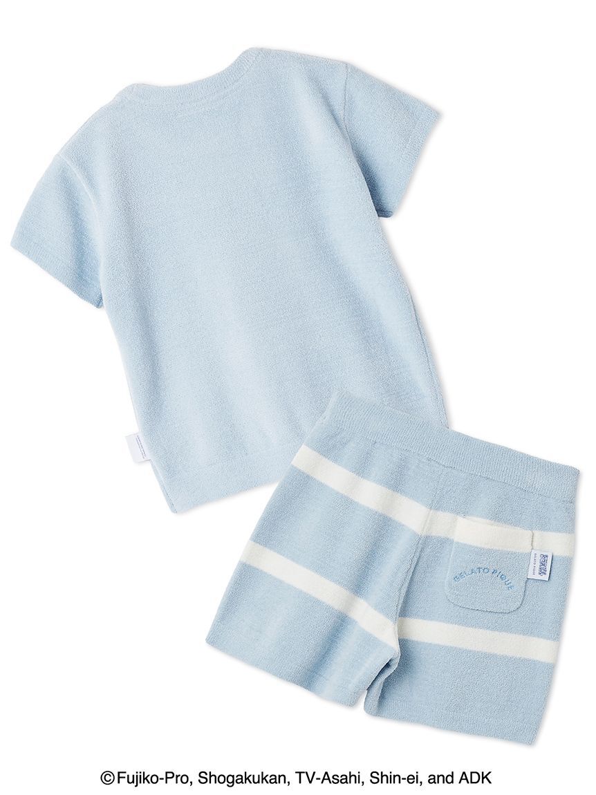 GELATO PIQUE KIDS & BABY「【ドラえもん】【キッズ】ジャガードプルオーバー&ショートパンツセット」|ルームウェア|
