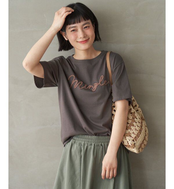 Lbc with Life「カラーコード刺繍ロゴTシャツ」|Tシャツ・カットソー|