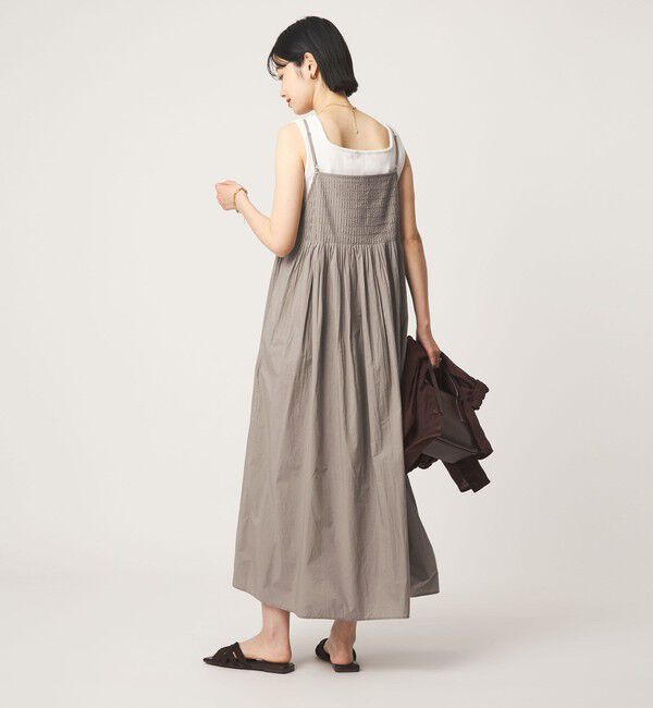 UNITED ARROWS green label relaxing「メニータック キャミソール ワンピース」|ワンピース|