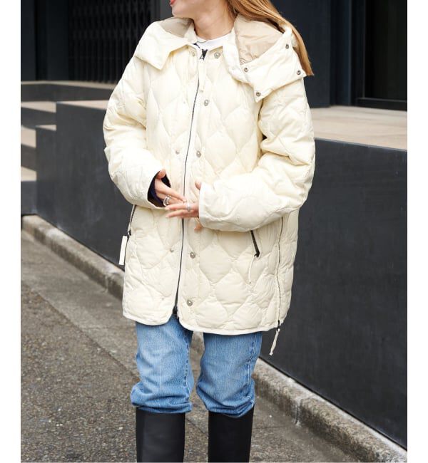 OUTDOOR PRODUCTS Usual Things「TAION 別注2WAYハーフダウンコート」|ダウン|