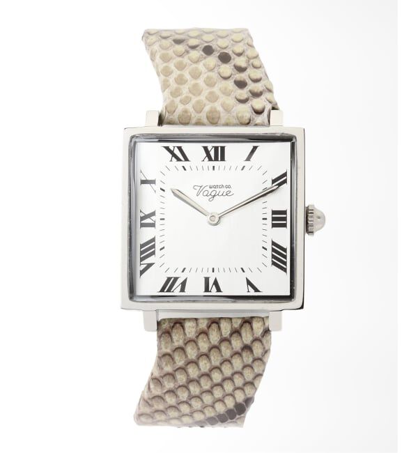 HIROB「《予約》VAGUE WATCH CO. Carre 28mm heavy wavy SS」|腕時計|
