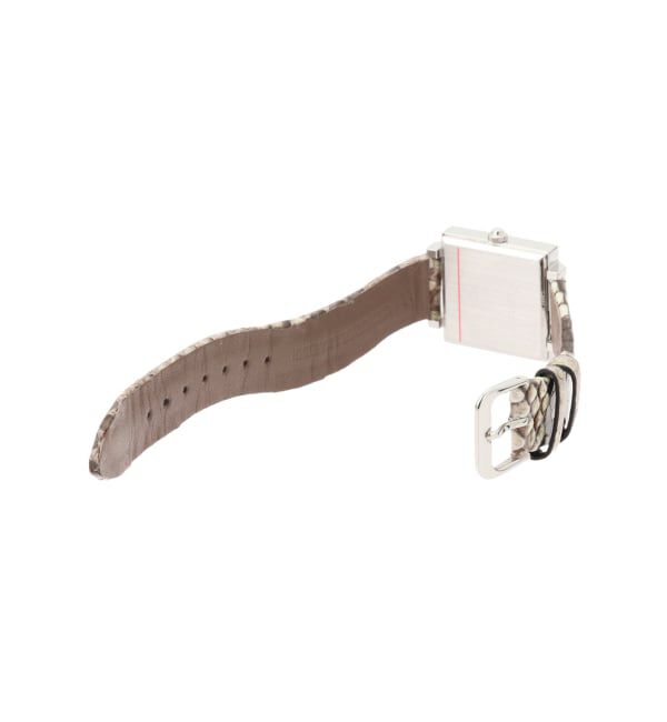 HIROB「《予約》VAGUE WATCH CO. Carre 25mm heavy wavy SS」|腕時計|