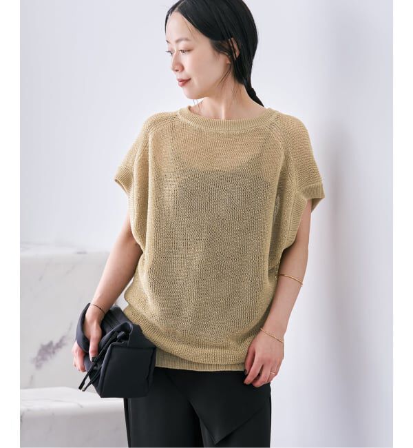 Plage「2WAY カタアゼ KNIT ベスト」|ベスト・ジレ|