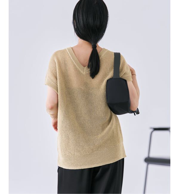 Plage「2WAY カタアゼ KNIT ベスト」|ベスト・ジレ|