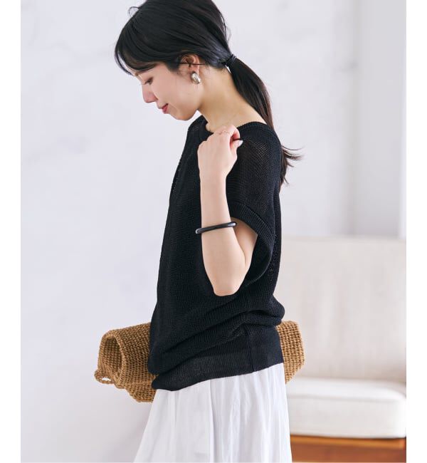 Plage「2WAY カタアゼ KNIT ベスト」|ベスト・ジレ|