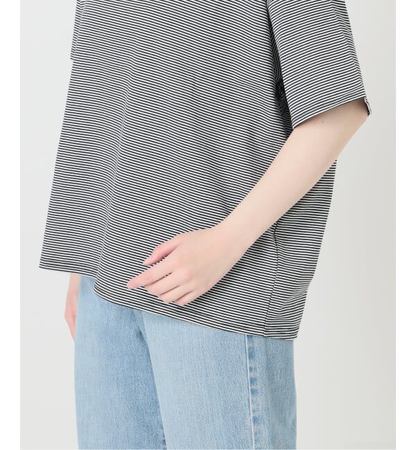 IENA「FOLKIN' VIOLETTE ROOM ASYMMETRY TEE Tシャツ FVR24407」|Tシャツ・カットソー|