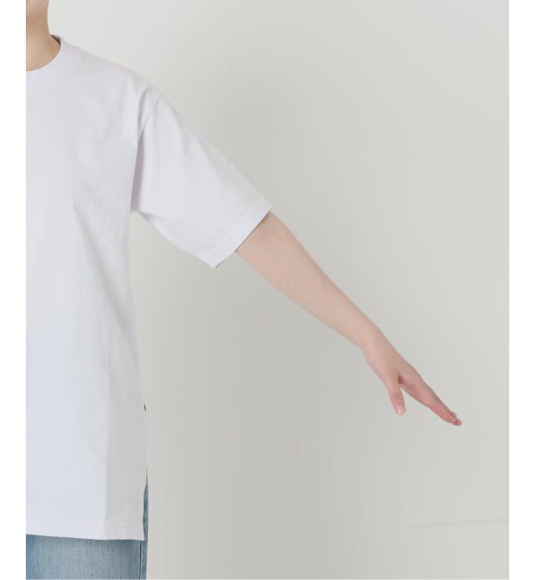 IENA「FOLKIN' VIOLETTE ROOM BACK OPEN TEE Tシャツ FVR26411」|Tシャツ・カットソー|