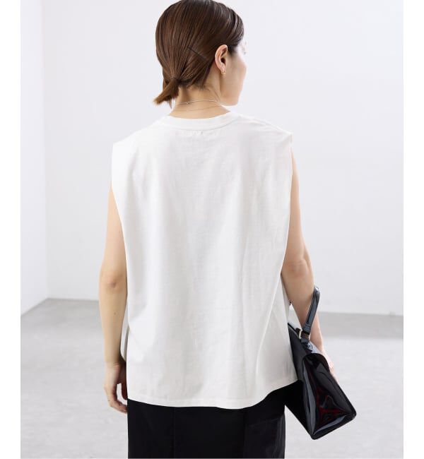 IENA「マーセライズ ノースリTシャツ」|Tシャツ・カットソー|