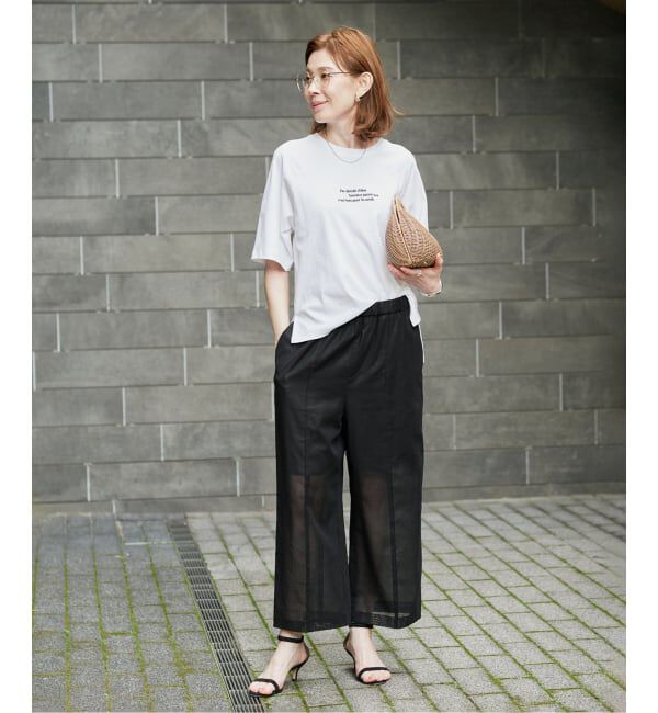 VERMEIL par iena「《予約》EMBROIDERY Tシャツ」|Tシャツ・カットソー|