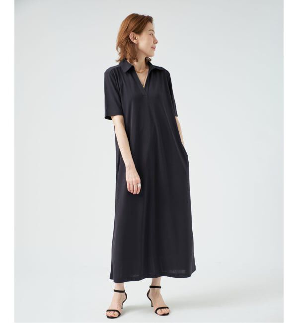 VERMEIL par iena「《予約》シャツカラーワンピース」|ワンピース|