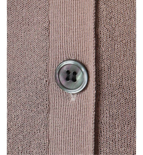 IENA LA BOUCLE「《予約》《手洗い可》IENA LA BOUCLE シアーニットバイカラーベスト」|ベスト・ジレ|