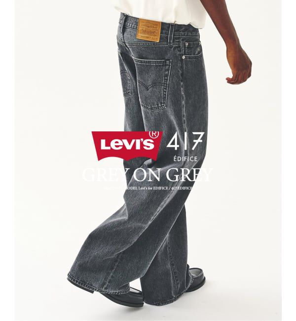 Levi's(リーバイス) 別注 Baggy Wide Leg デニムパンツ（L30）（417