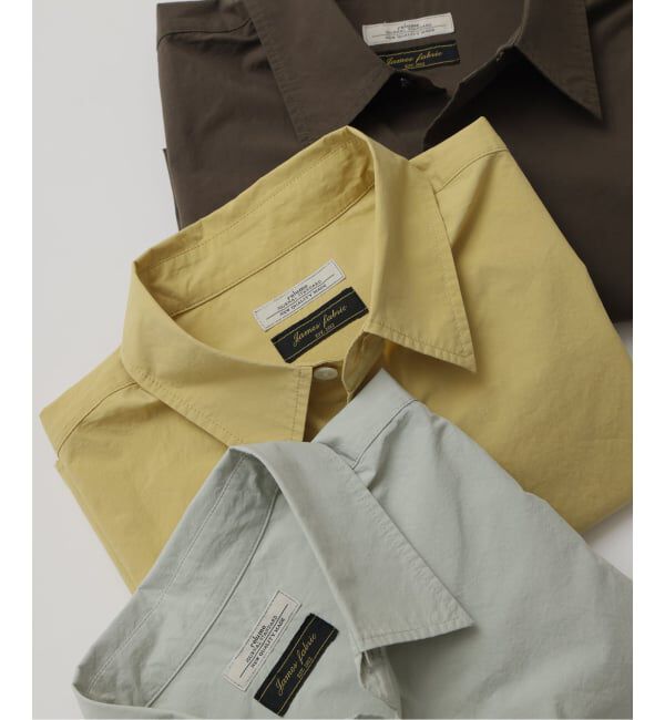 JOURNAL STANDARD relume「JAMES FABRIC / ジェームスファブリック コットンブロード  半袖シャツ」|シャツ・ブラウス|