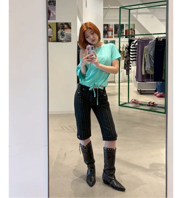 Oriens JOURNAL STANDARD「ボタンオフショルダーTシャツ」|Tシャツ・カットソー|