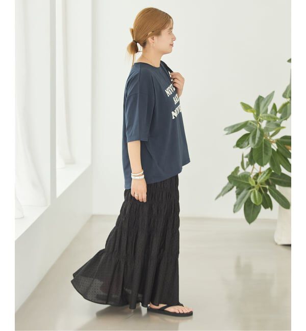 JOURNAL STANDARD「《予約》フロッキードットシャーリング スカート」|スカート|