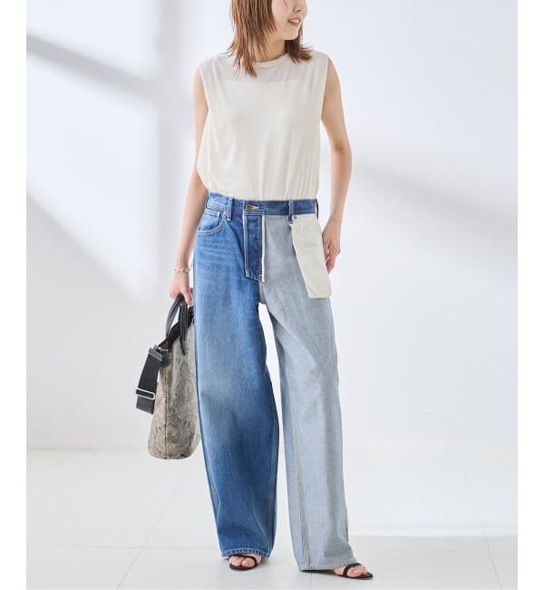 journal standard L'essage「《追加予約/接触冷感》クールタッチベロアタックノースリーブ」|Tシャツ・カットソー|