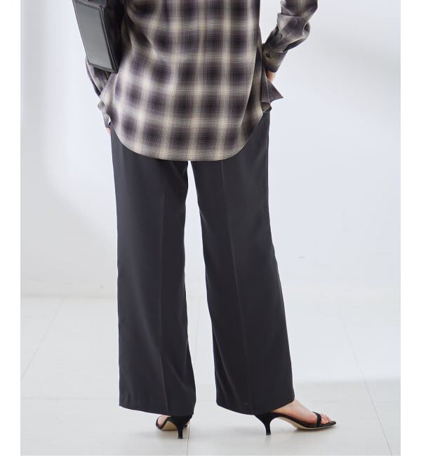 journal standard L'essage「《予約》サテンタックパンツ」|スラックス|