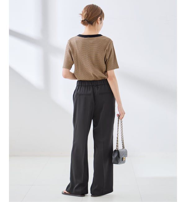 journal standard L'essage「《予約》サテンタックパンツ」|スラックス|