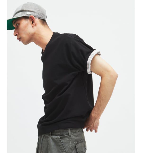 JOURNAL STANDARD「《予約》クレープ ウィーヴ リラックス Tシャツ」|Tシャツ・カットソー|