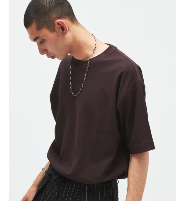 JOURNAL STANDARD「《予約》クレープ ウィーヴ リラックス Tシャツ」|Tシャツ・カットソー|