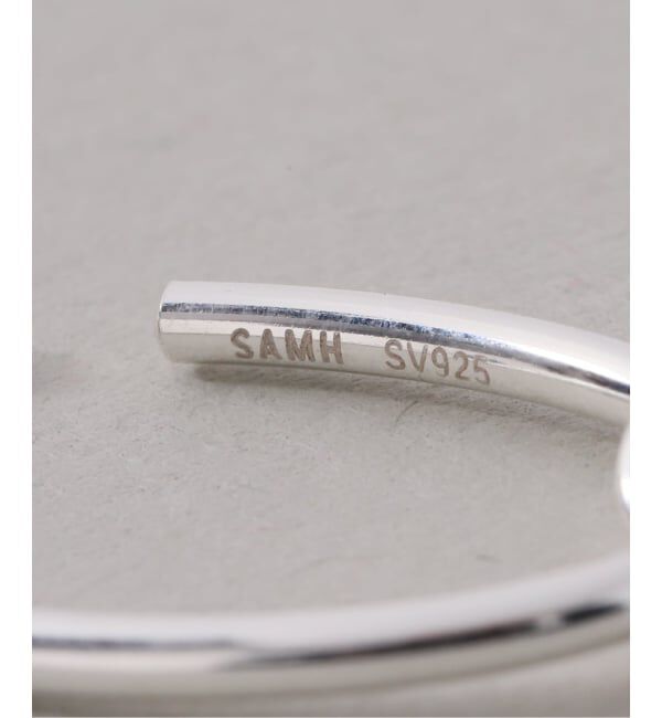 Spick and Span「《予約》【SAMH by LILAS】ミックスチェーンクォーツイヤーカフ SV（片耳）」|イヤーカフ|