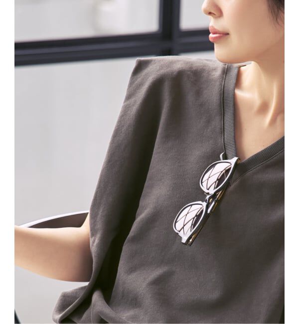 NOBLE「Le minor/ルミノア NOBLE別注 Vネックドロストプルオーバー」|Tシャツ・カットソー|