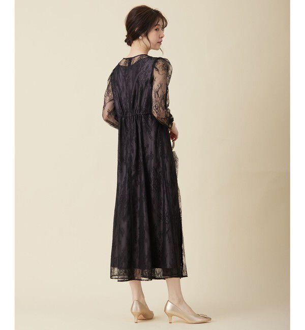 ANY SIS「【Lily Calin】クラシックナローレース ドレス」|ドレス|