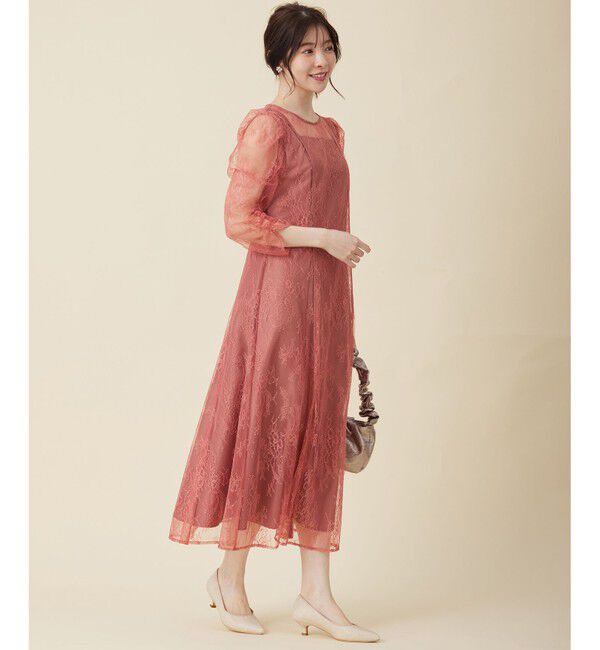 ANY SIS「【Lily Calin】クラシックナローレース ドレス」|ドレス|