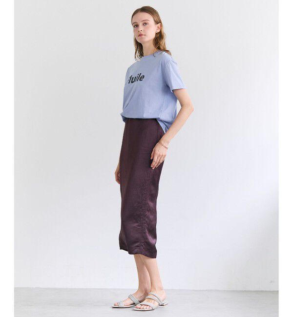 BEIGE,「STELLERITE / コットンロゴTシャツ」|Tシャツ・カットソー|
