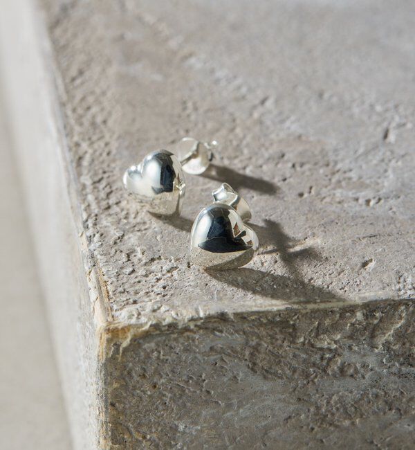  「【Sivelle./シヴェル】Silver925 ハートピアス」|ピアス|シルバー系