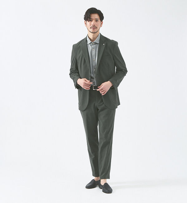 ABAHOUSE「【FLEX SHIRTS】36ゲージ コットン モクロディ シャツ」|シャツ・ブラウス|
