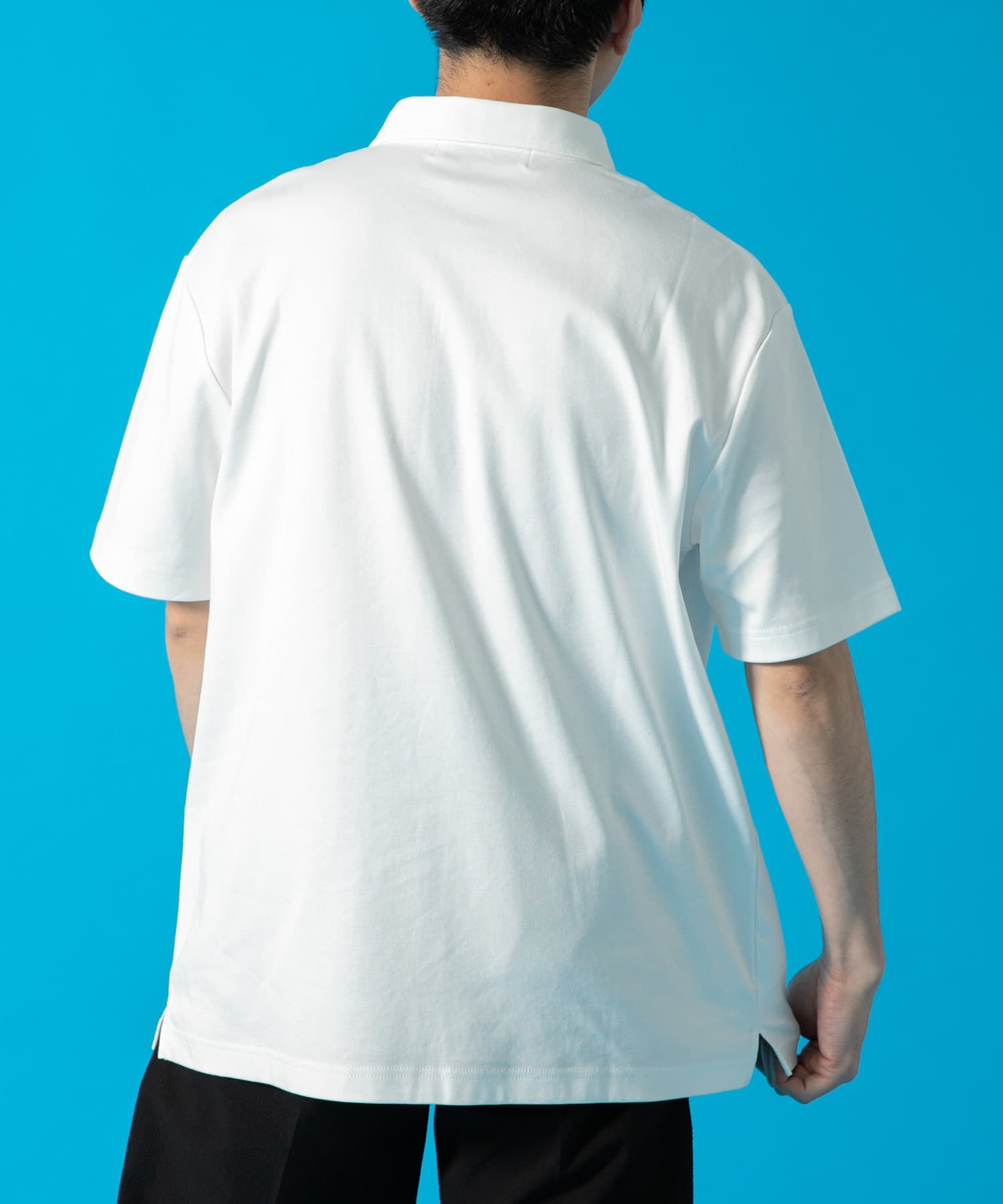 URBAN RESEARCH ROSSO「『XLサイズあり』『UR TECH』防汚加工リラックス半袖ポロシャツ」|ポロシャツ|