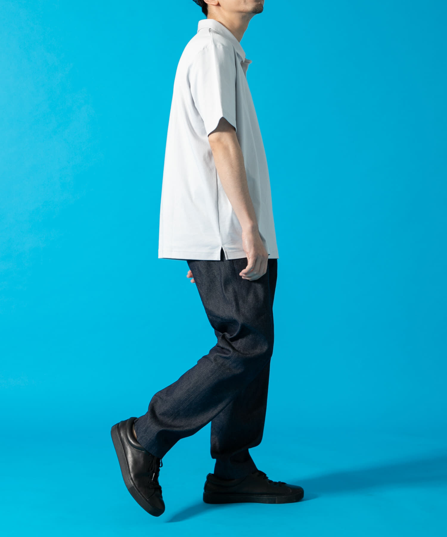 URBAN RESEARCH ROSSO「『XLサイズあり』『UR TECH』防汚加工リラックス半袖ポロシャツ」|ポロシャツ|