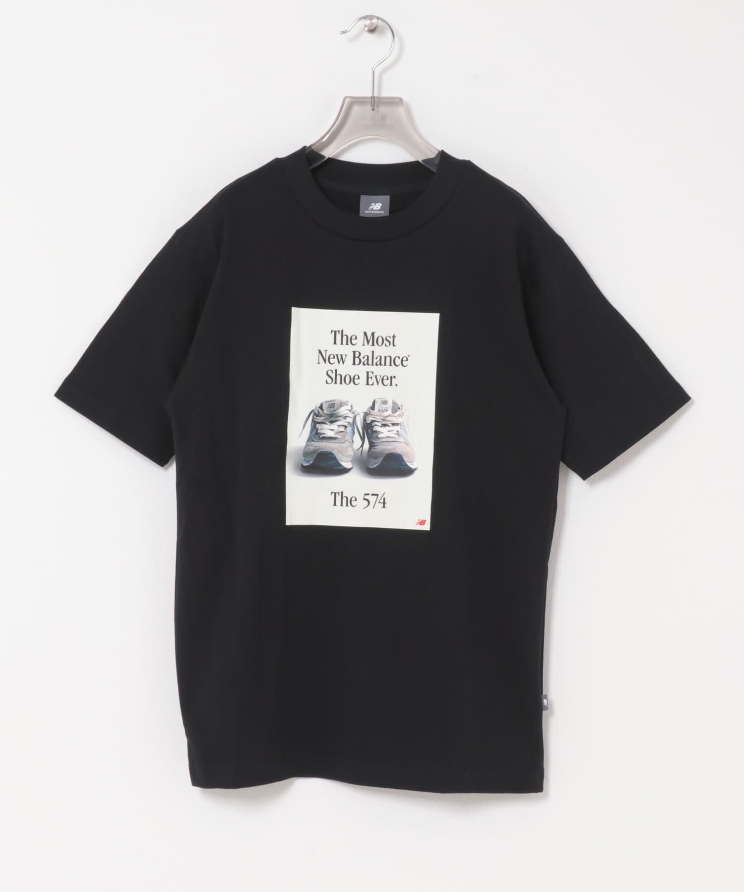 URBAN RESEARCH「NEW BALANCE　574広告Tシャツ」|Tシャツ・カットソー|ブラック
