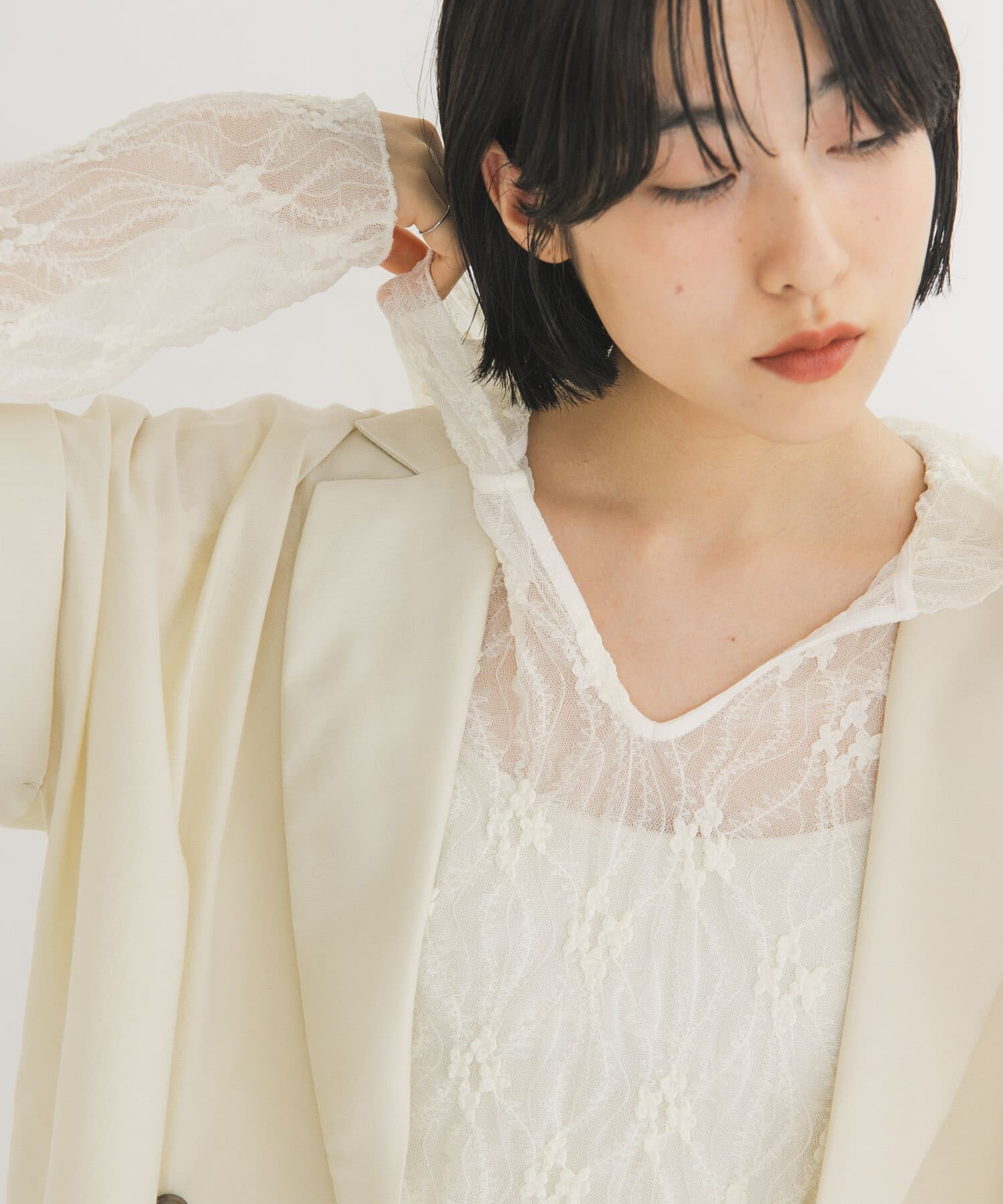  「フーディーレーストップス」|Tシャツ・カットソー|