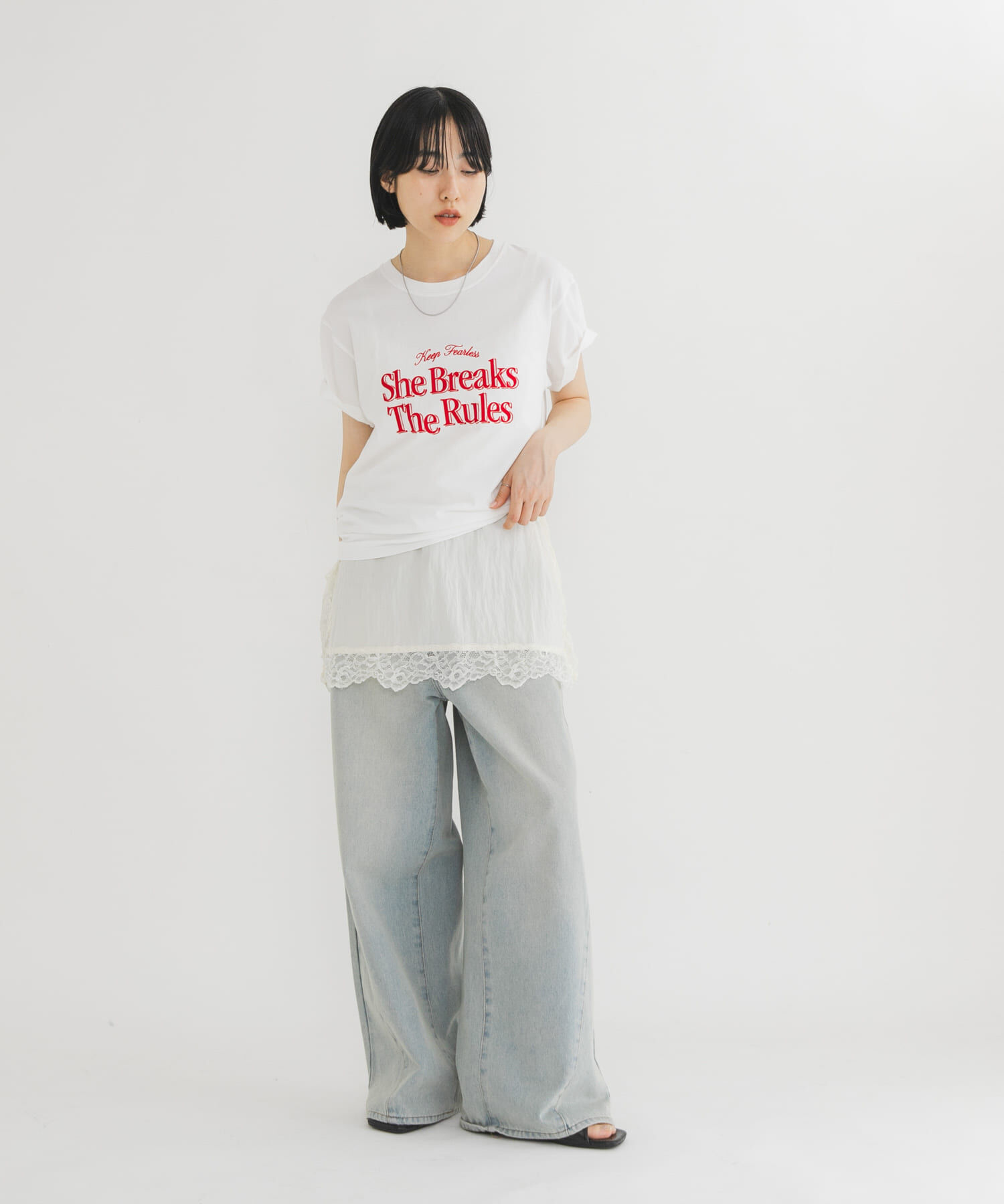  「フロッキーロゴTEE」|Tシャツ・カットソー|