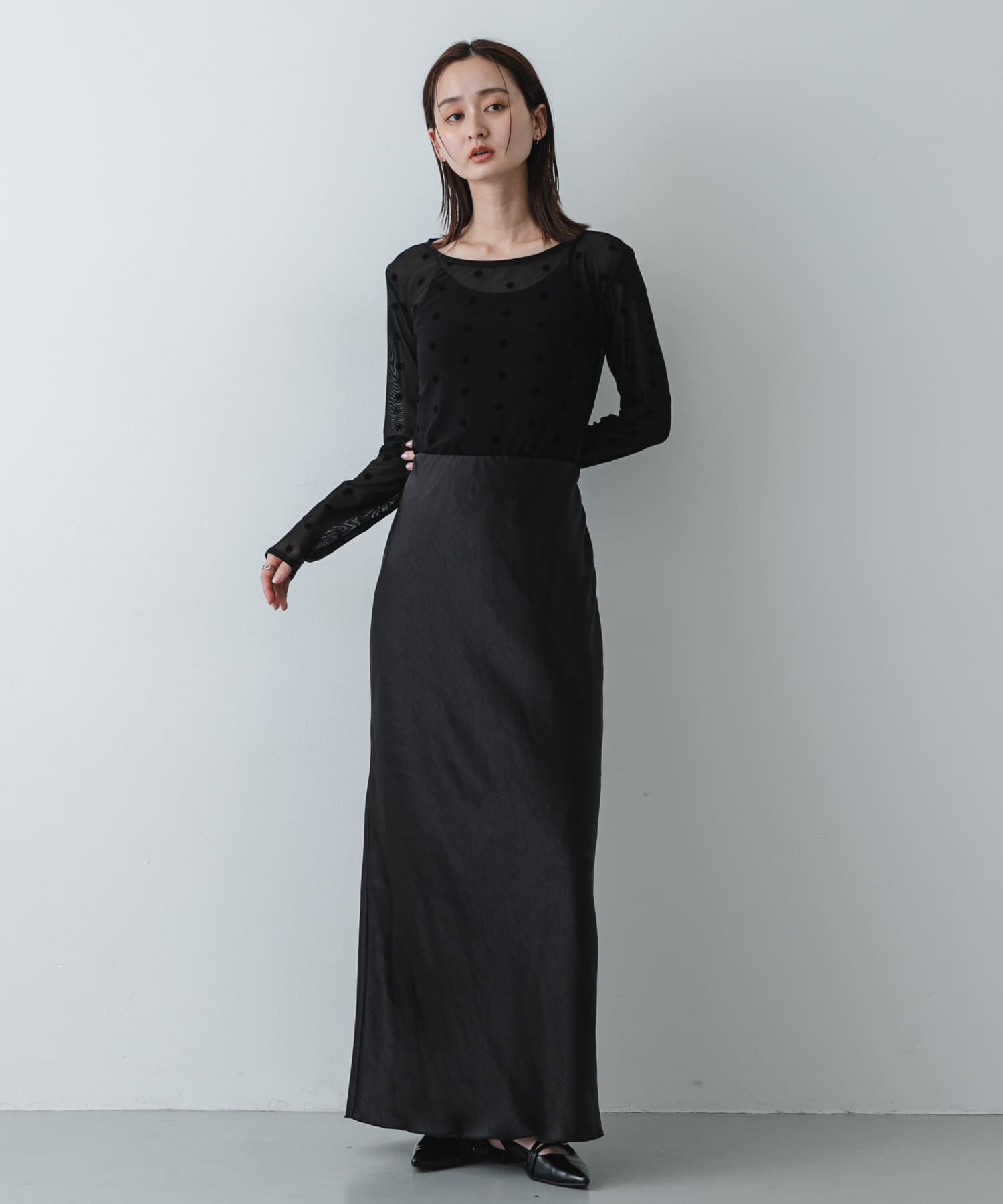 SENSE OF PLACE by URBAN RESEARCH「モチーフシアーカットトップ」|Tシャツ・カットソー|