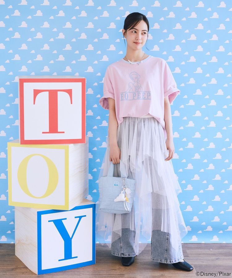 earth music&ecology「リンガーTシャツ/TOY STORY」|Tシャツ・カットソー|