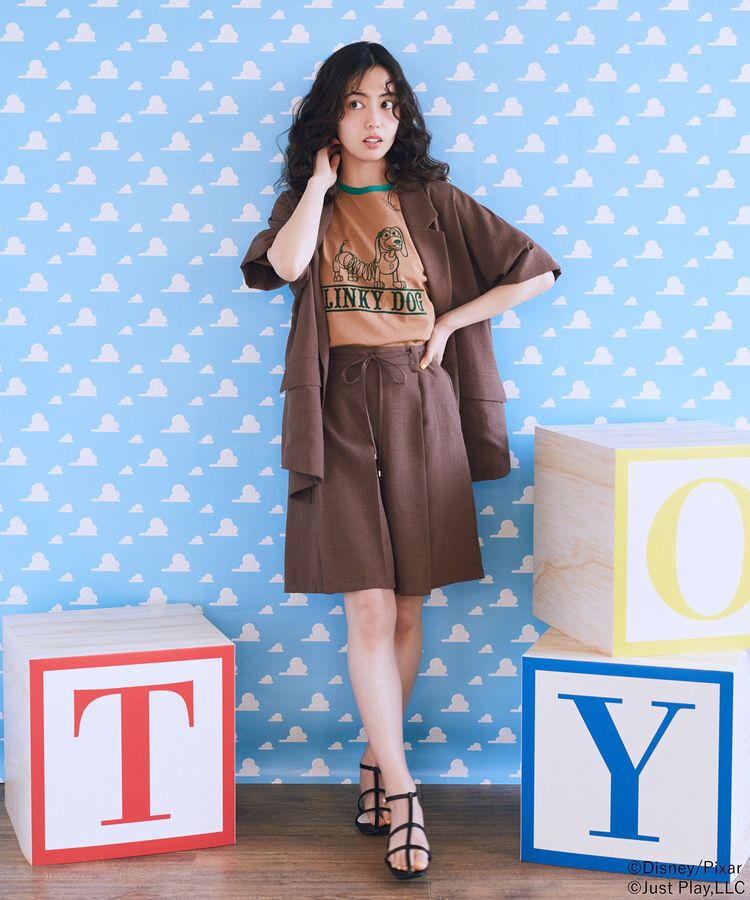 earth music&ecology「リンガーTシャツ/TOY STORY」|Tシャツ・カットソー|