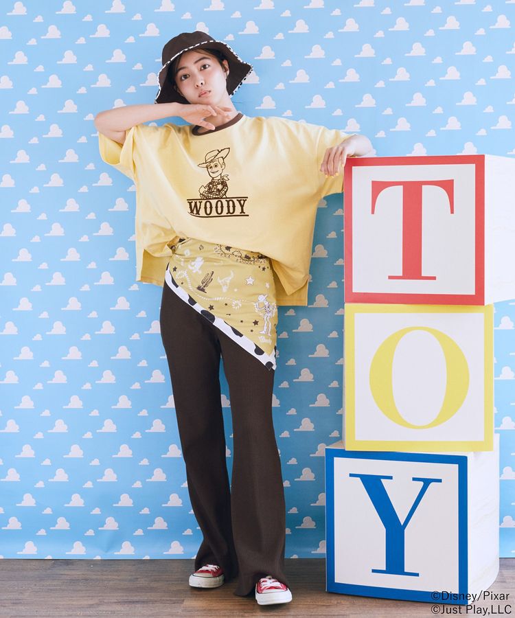 earth music&ecology「リンガーTシャツ/TOY STORY」|Tシャツ・カットソー|