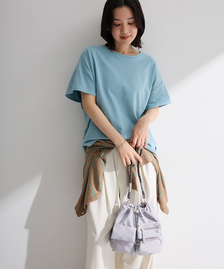 Green Parks「超冷感コクーンカットプルオーバー」|Tシャツ・カットソー|