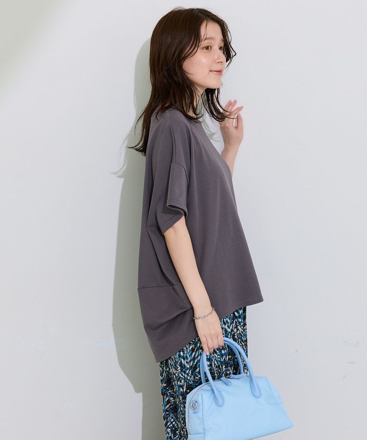 Green Parks「超冷感コクーンカットプルオーバー」|Tシャツ・カットソー|