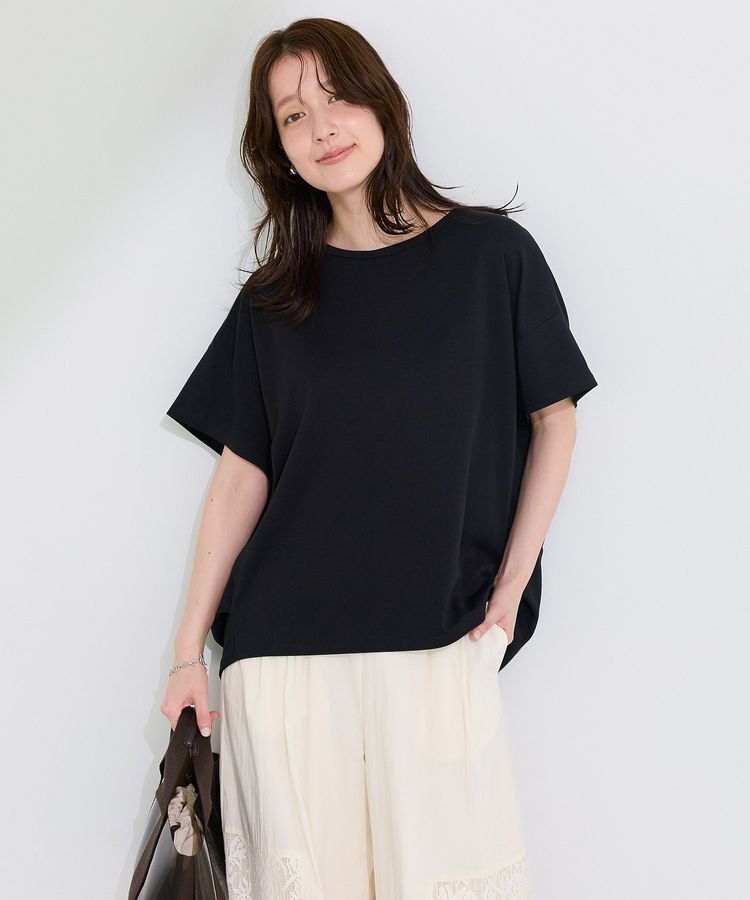 Green Parks「超冷感コクーンカットプルオーバー」|Tシャツ・カットソー|