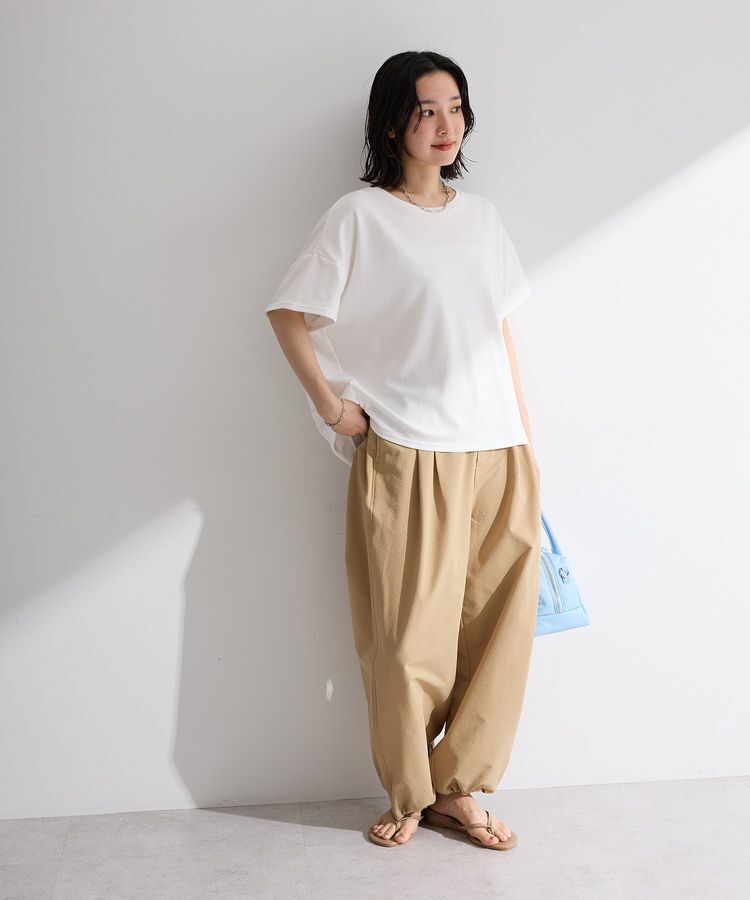 Green Parks「超冷感コクーンカットプルオーバー」|Tシャツ・カットソー|